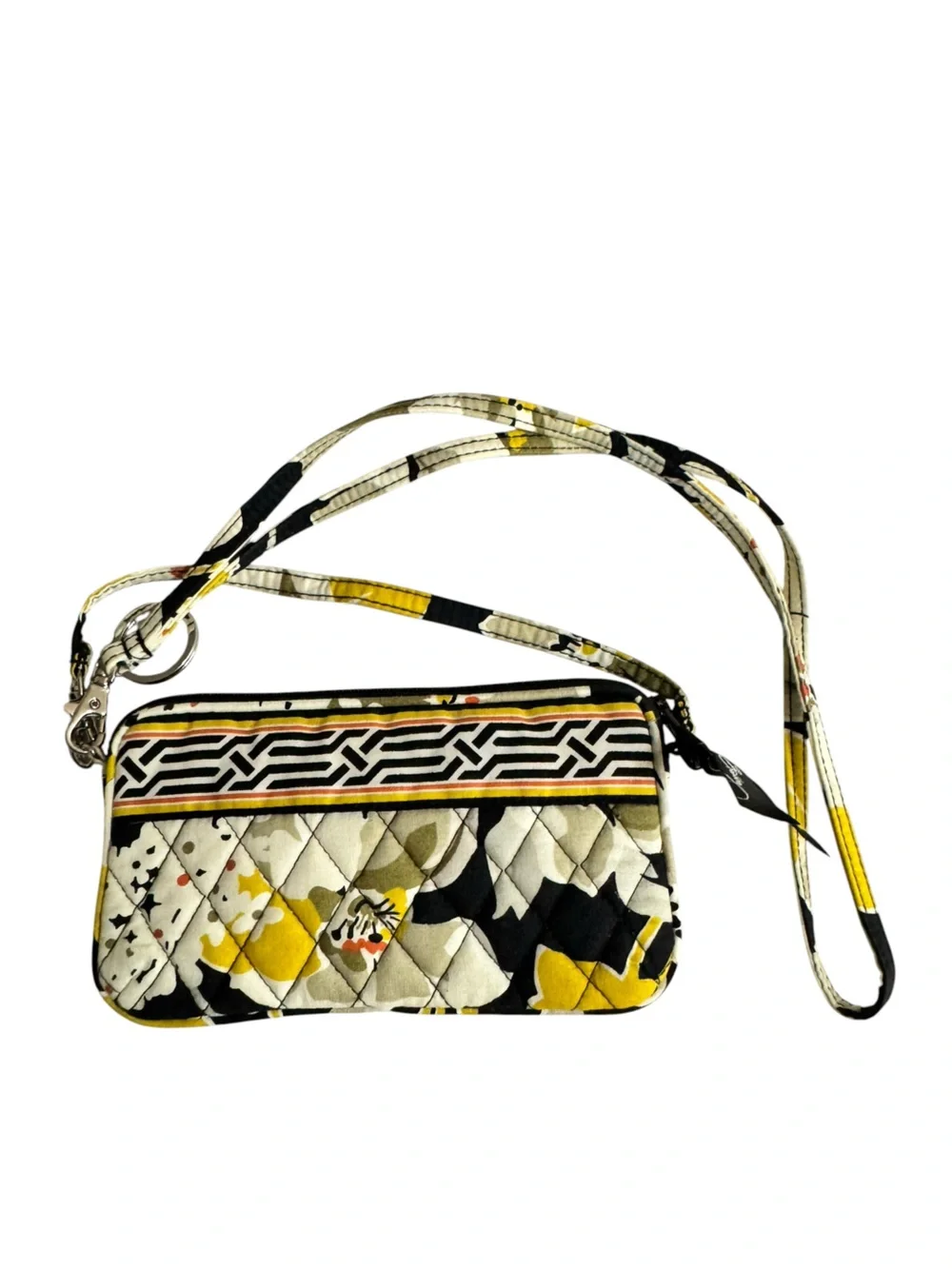 Vera Bradley Dogwood Tote & Wallet Retired Dark Floral Bohemian New